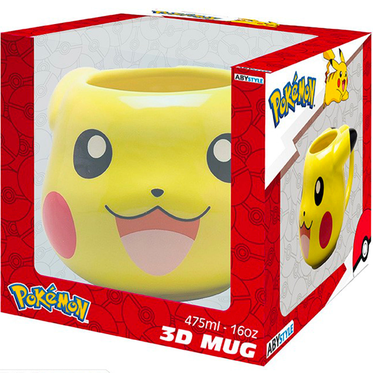pokemon - tazza 3d - pikachu
