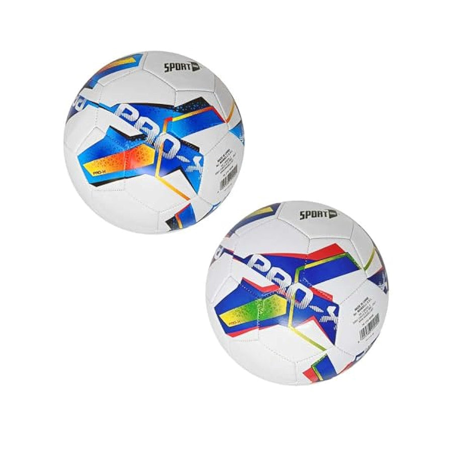 pallone di cuoio - pro-x - taglia standard 5 (calcio) - colore assortito