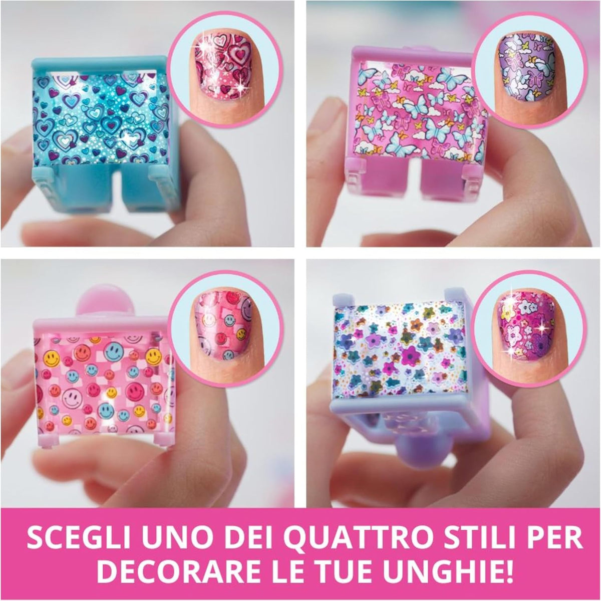 go glam - macchina decora unghie - 200 unghie