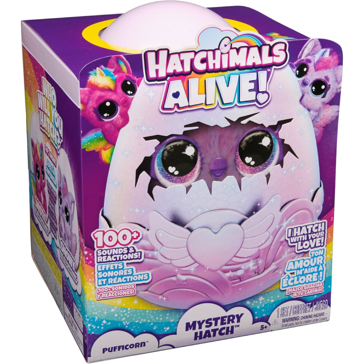 hatchimals alive - magico uovo pufficorn