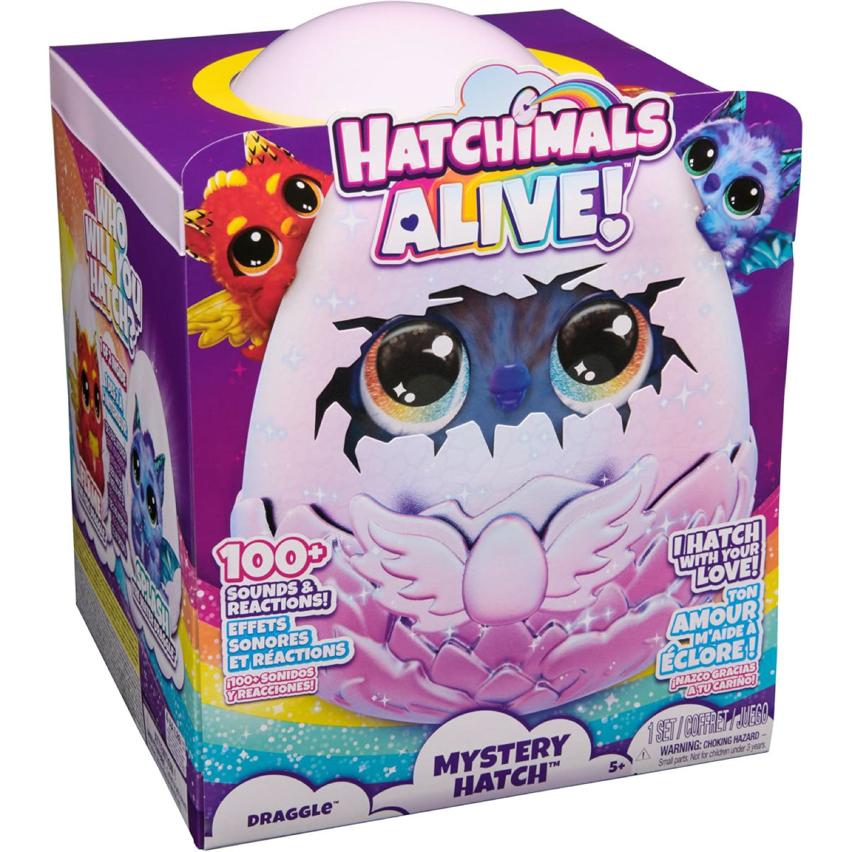 hatchimals alive - magico uovo draggle
