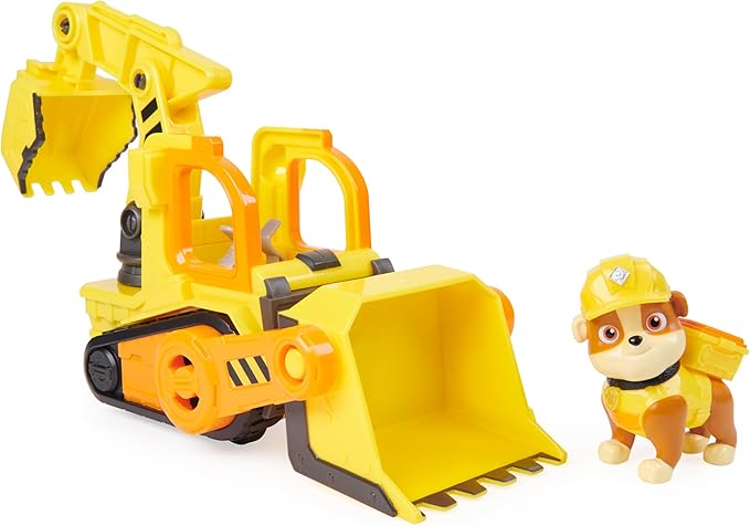 paw patrol rubble and crew - veicolo tematizzato di rubble