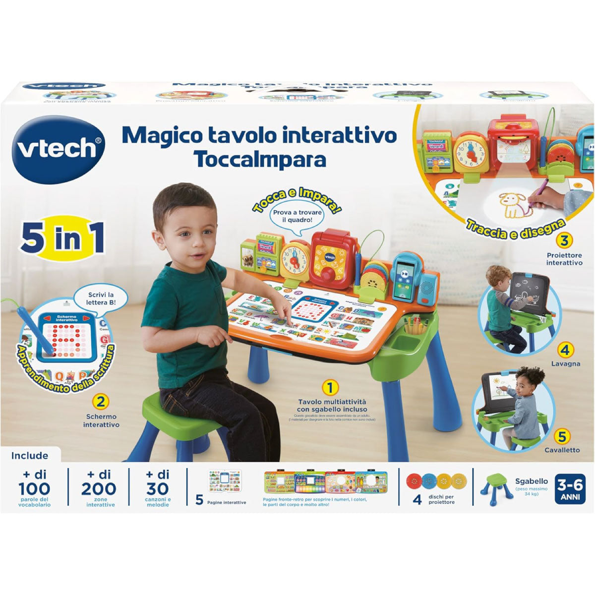 magico tavolo interattivo toccaimpara