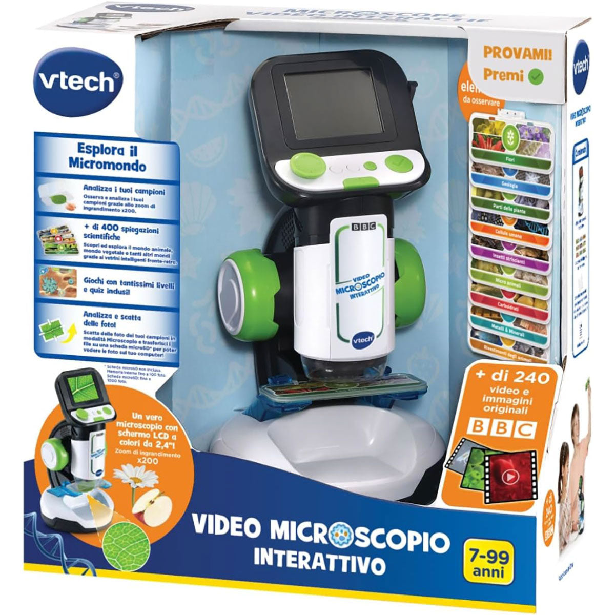 video microscopio interattivo