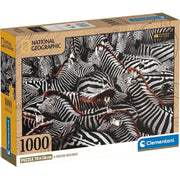 national geographic - zebre - puzzle 1000 pezzi