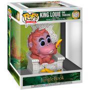 disney: the jungle book - king louie on throne 9cm - funko pop 1491