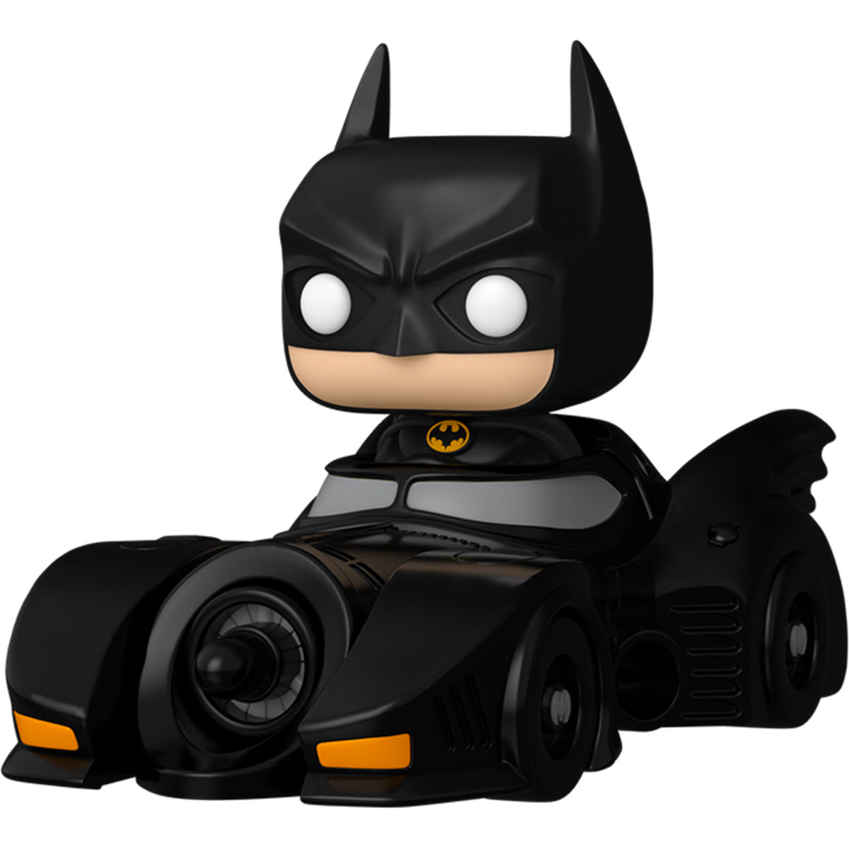 batman 85th anniversary - batman in batmobile (1989) 9cm - funko pop 522