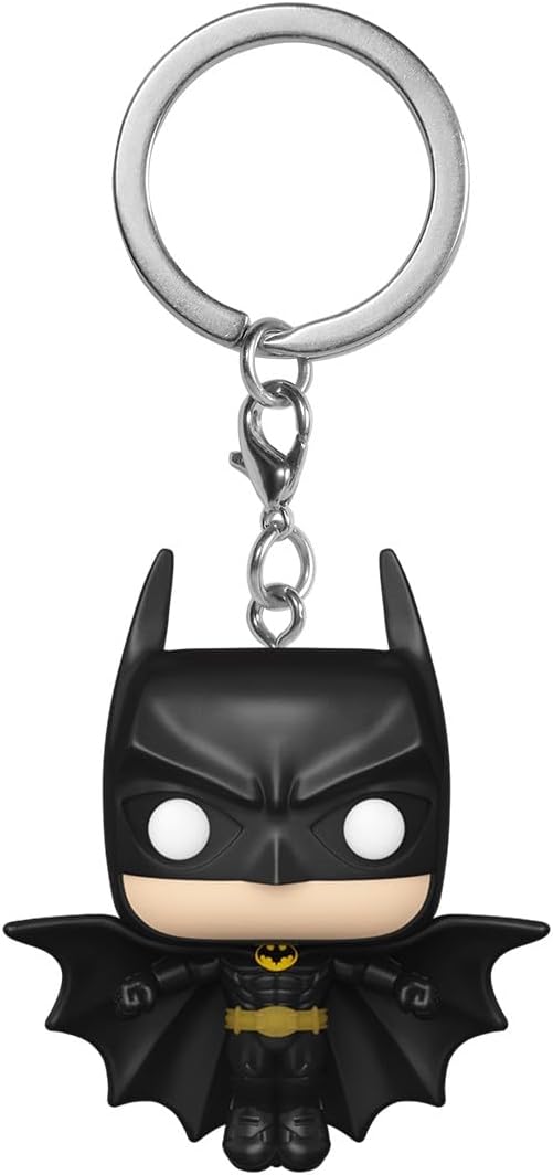 batman 85th anniversary - batman (1989) 4cm - funko pocket pop! portachiavi