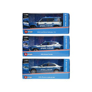 auto burago polizia 1:24 - un modello assortito