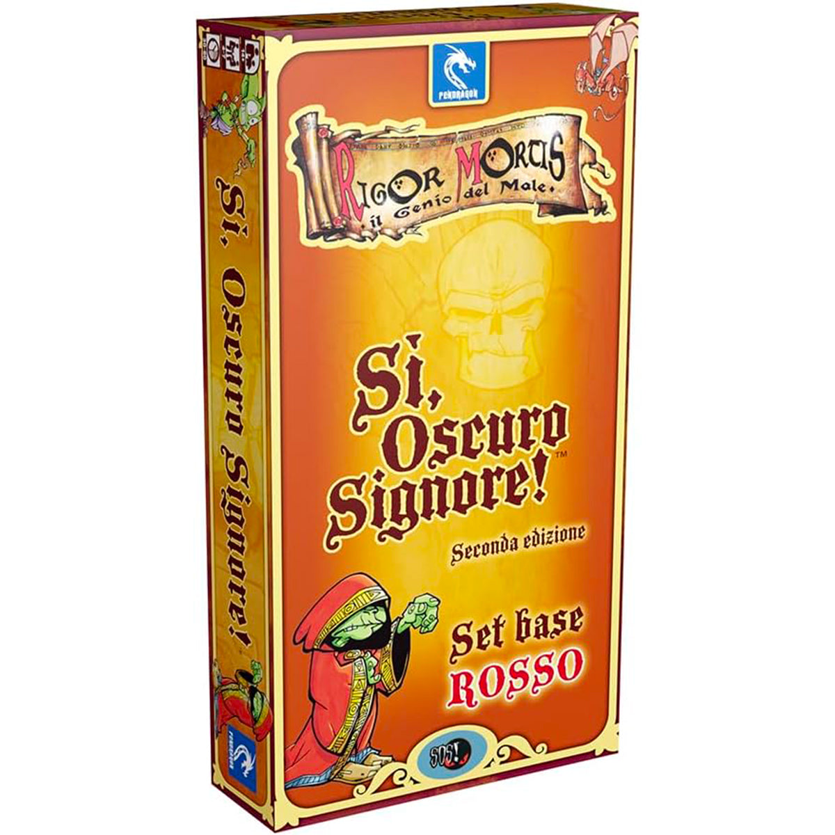 sì, oscuro signore! - set base rosso