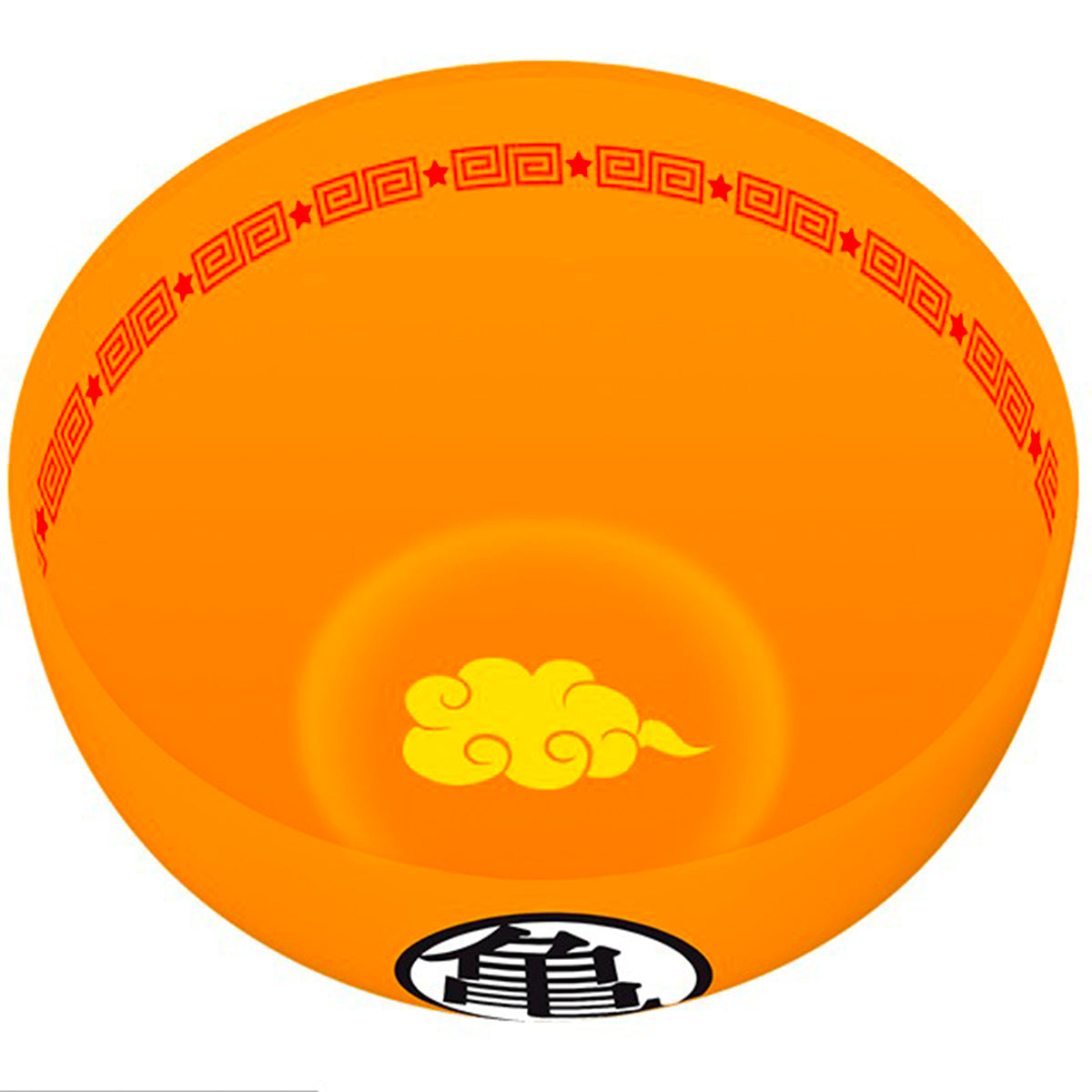 dragon ball - ciotola in ceramica - goku's symbols