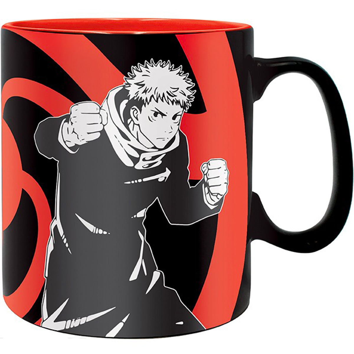 jujutsu kaisen - tazza 460ml - group black & white