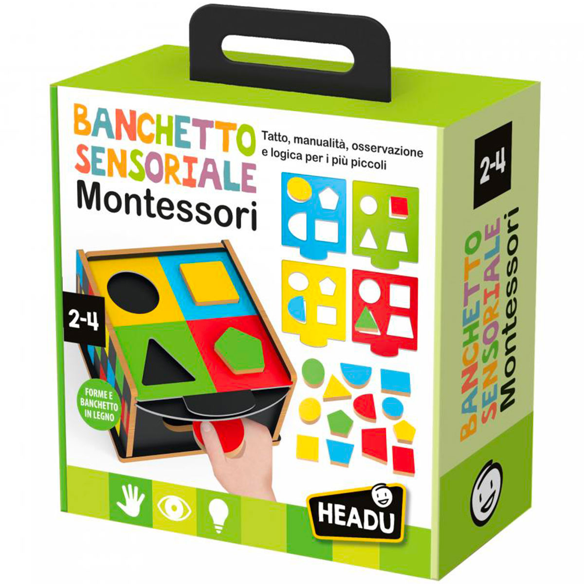 banchetto sensoriale montessori