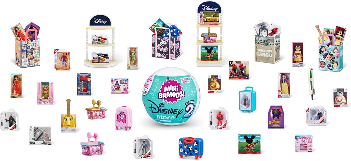 disney store edition - mini brands - 5 sorprese serie 2 - modello assortito