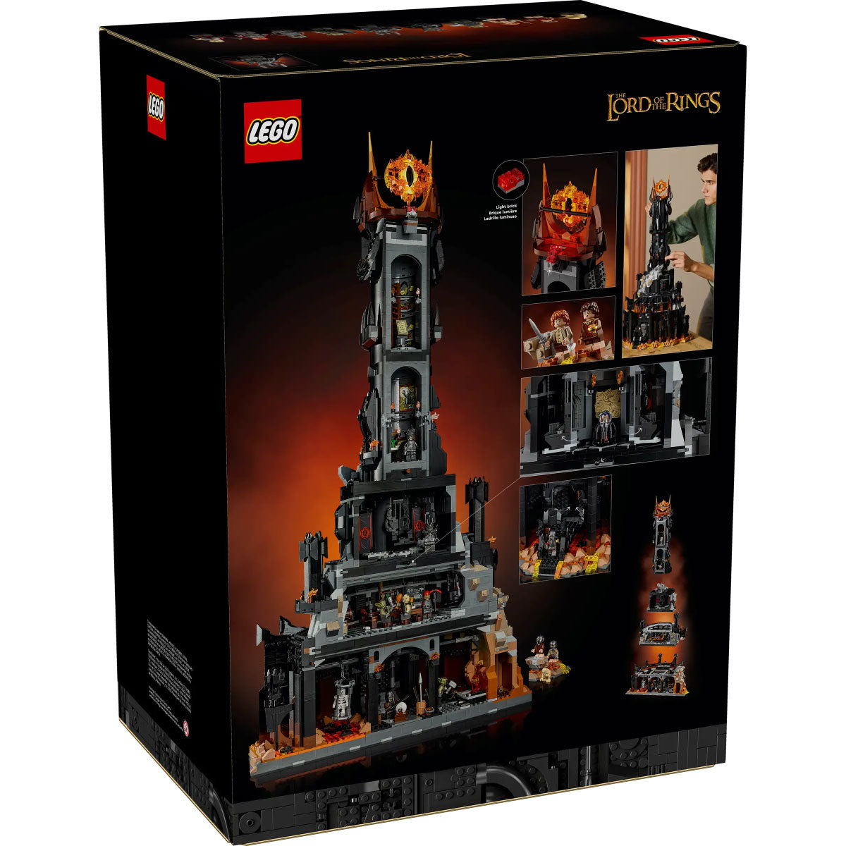LEGO Ideas 10333 il signore degli anelli: barad-dûr