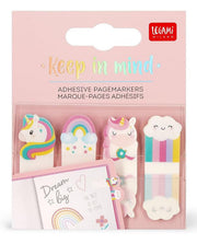 keep in mind - segnapagina adesivi - unicorni