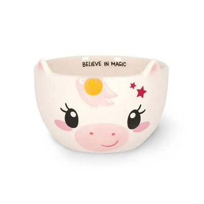 ciotola da colazione in gres - buongiorno! - unicorno