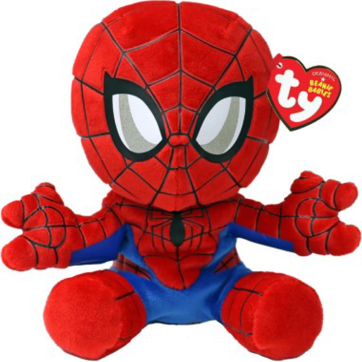 peluche floppy 20cm - spiderman