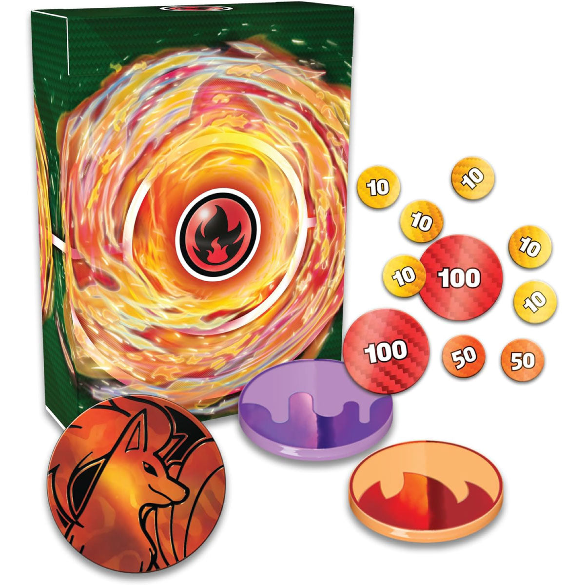 pokémon - mazzi lotta deluxe - ninetales-ex (ita)