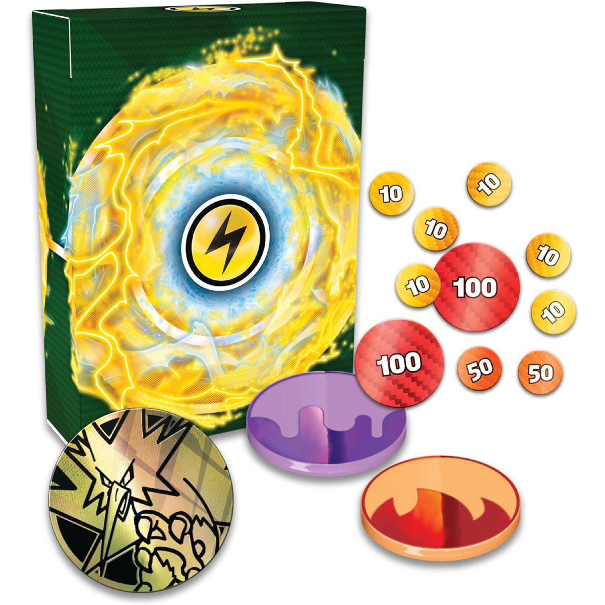 pokémon - mazzi lotta deluxe - zapdos-ex (ita)