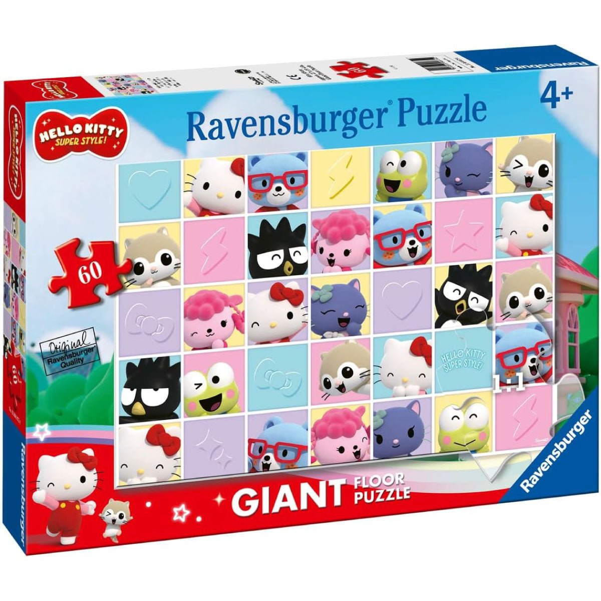 hello kitty selfie divertenti - puzzle gigante 60 pezzi pavimento