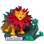 disney: il re leone - simba - statua 10cm