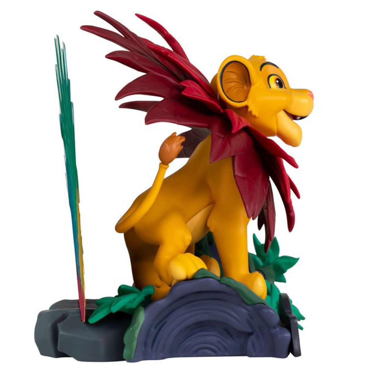 disney: il re leone - simba - statua 10cm