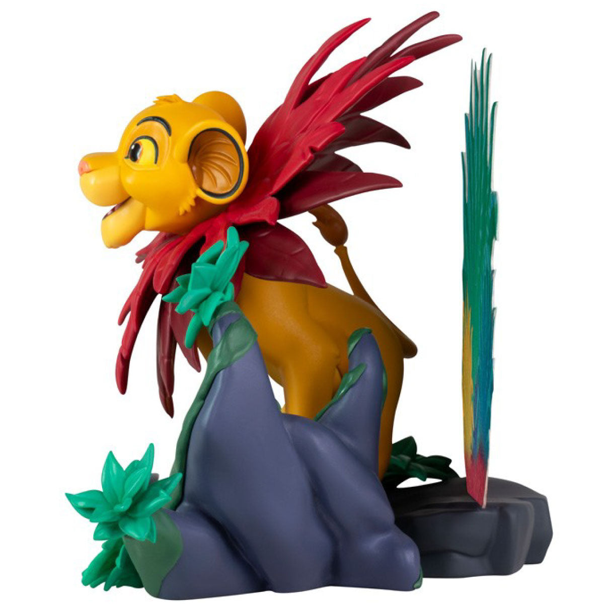 disney: il re leone - simba - statua 10cm
