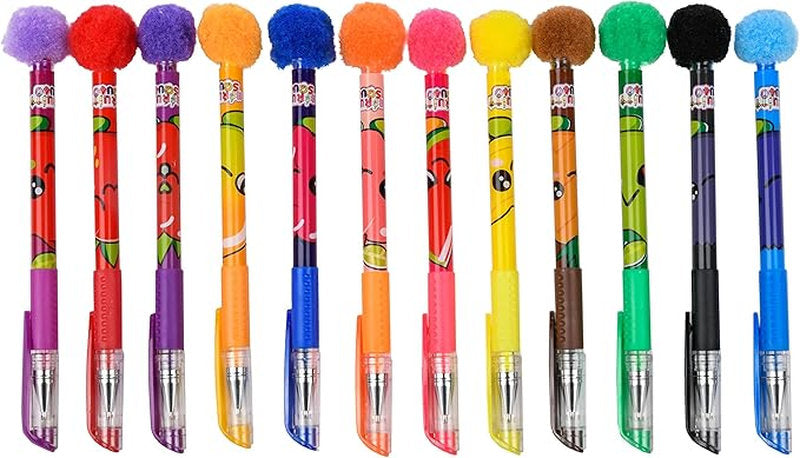 fruity squad - set di 12 penne gel profumate