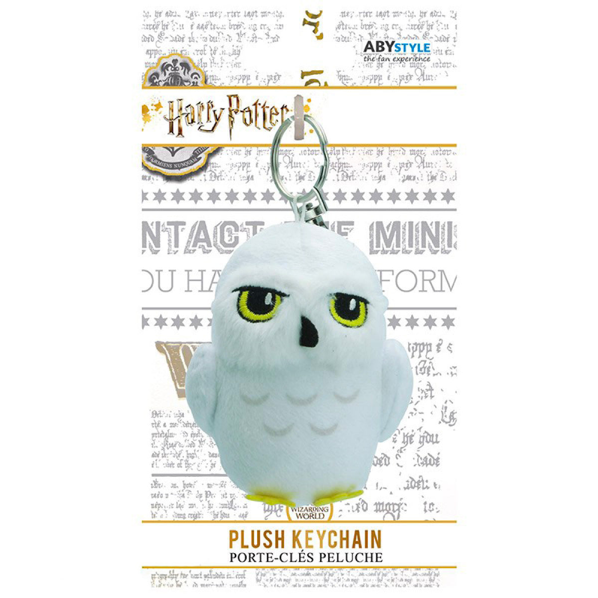 harry potter - plush keychain - edvige