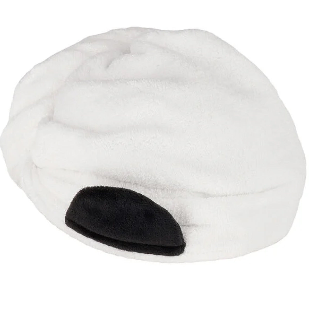 asciugamano per capelli a turbante - love my hair - panda