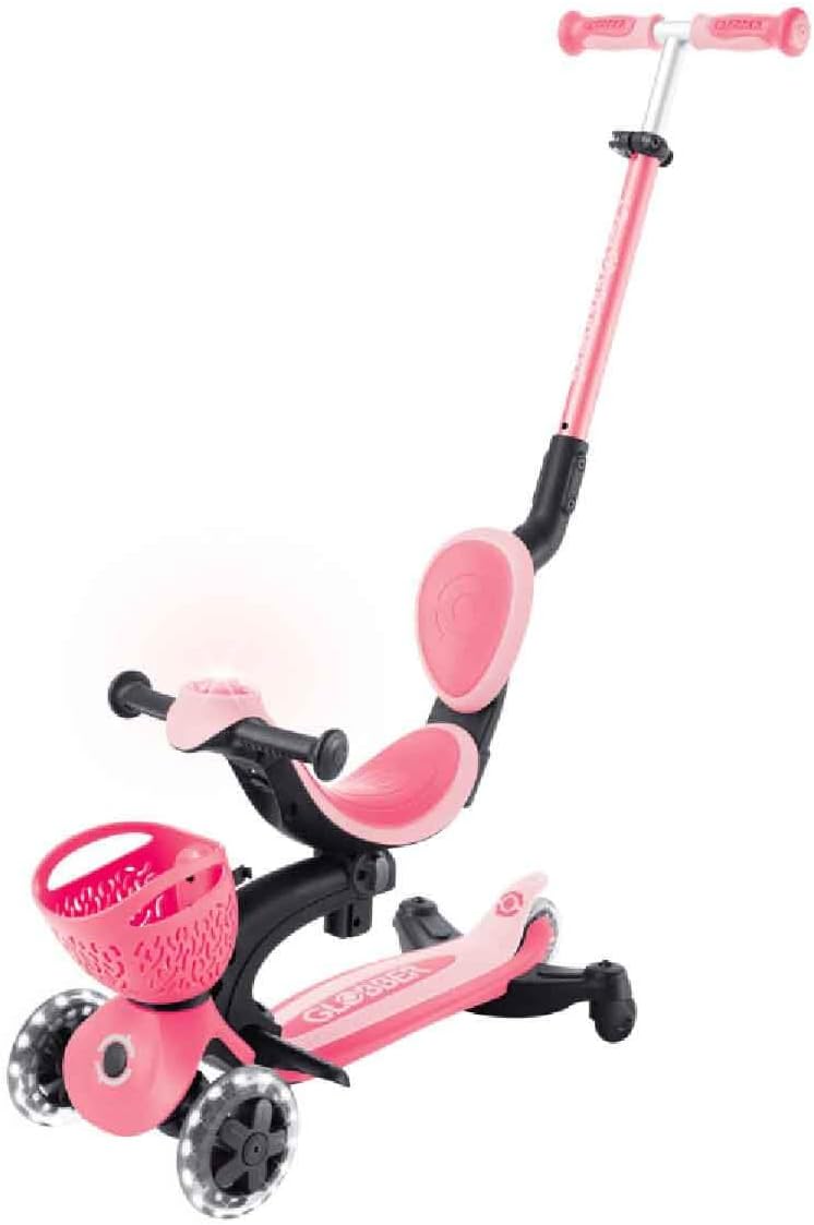 globber - go-up baby light 360° - deep pastel pink