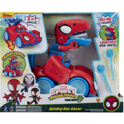 spidey veicolo transformer t-rex racer