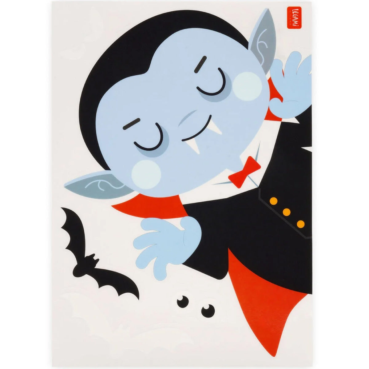 set 35 adesivi elettrostatici per finestra - windo-wow - halloween