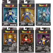 dragon ball super - dragon stars series - serie vegeta personaggio assortito 17cm