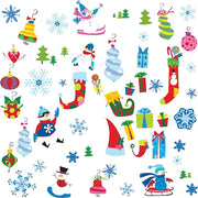 let it snow - adesivo removibile da parete