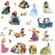 disney princess dream big - adesivo removibile da parete