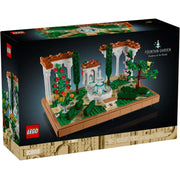 LEGO Icons 10359 il giardino della fontana