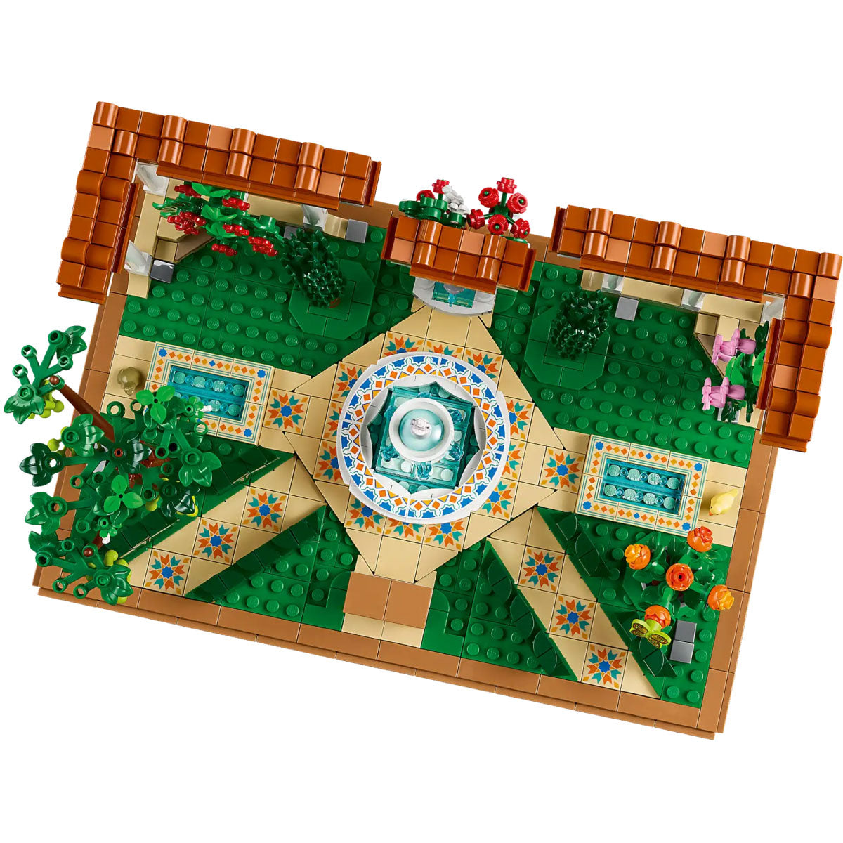 LEGO Icons 10359 il giardino della fontana