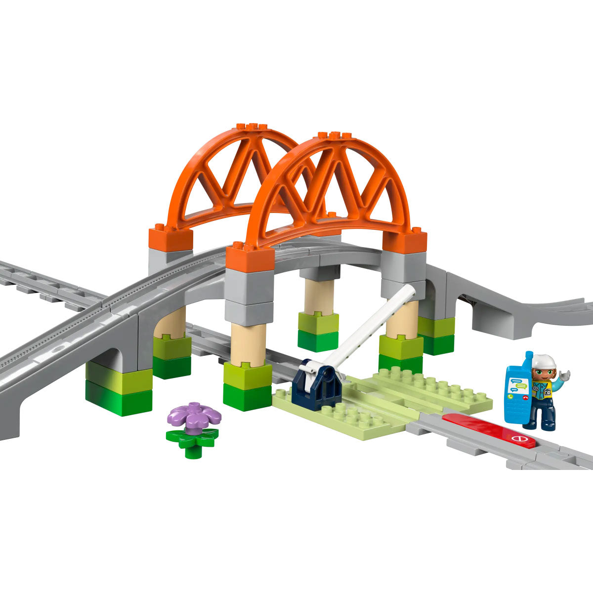 LEGO Duplo 10426 pack di espansione ponte e binari ferroviari