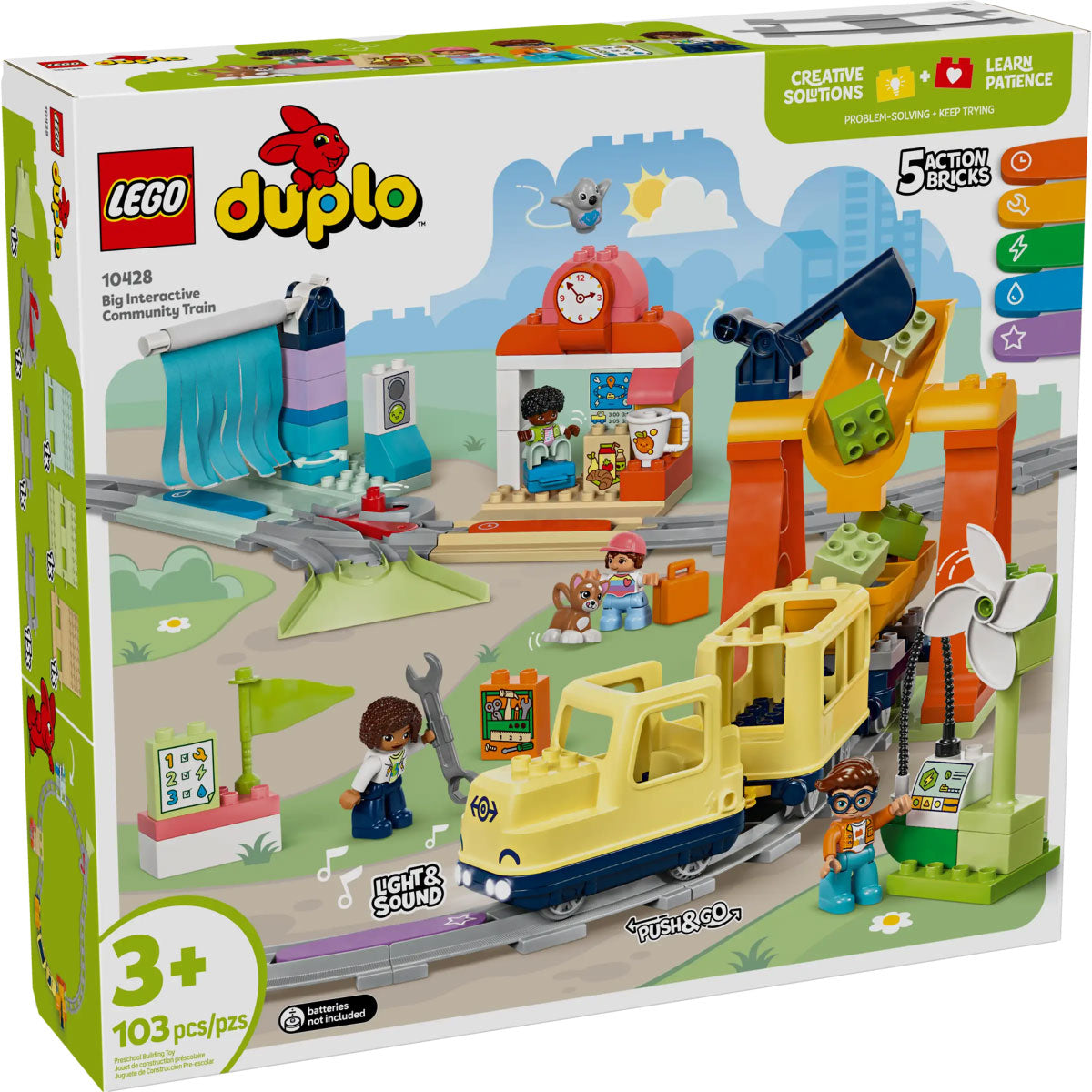 LEGO Duplo 10428 grande treno comunitario interattivo