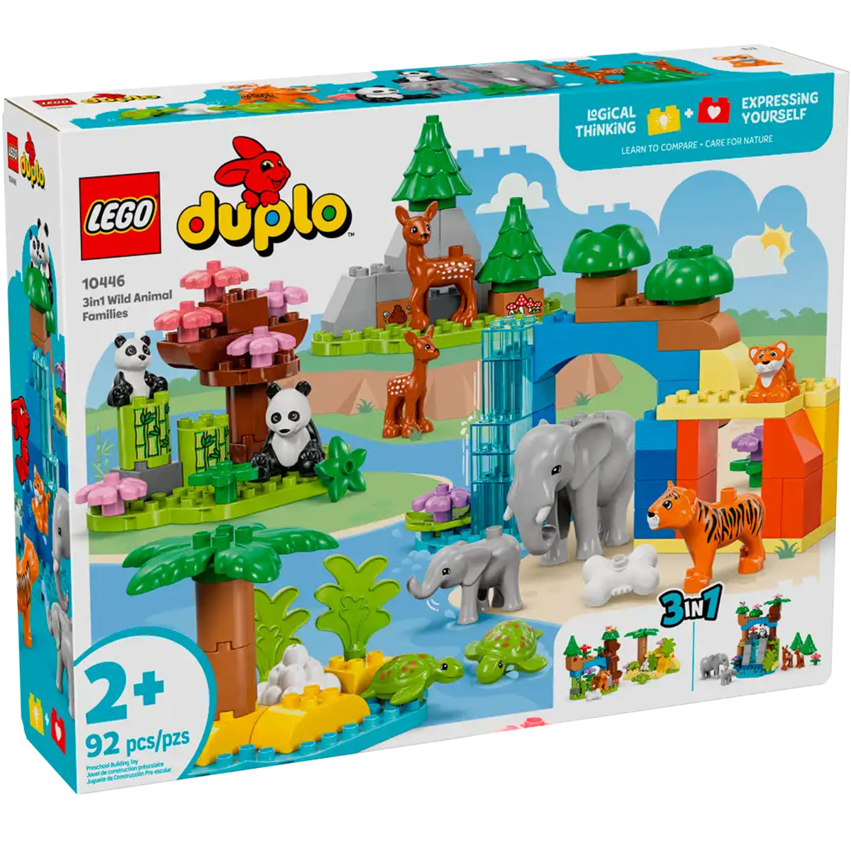 LEGO Duplo 10446 famiglie di animali 3 in 1