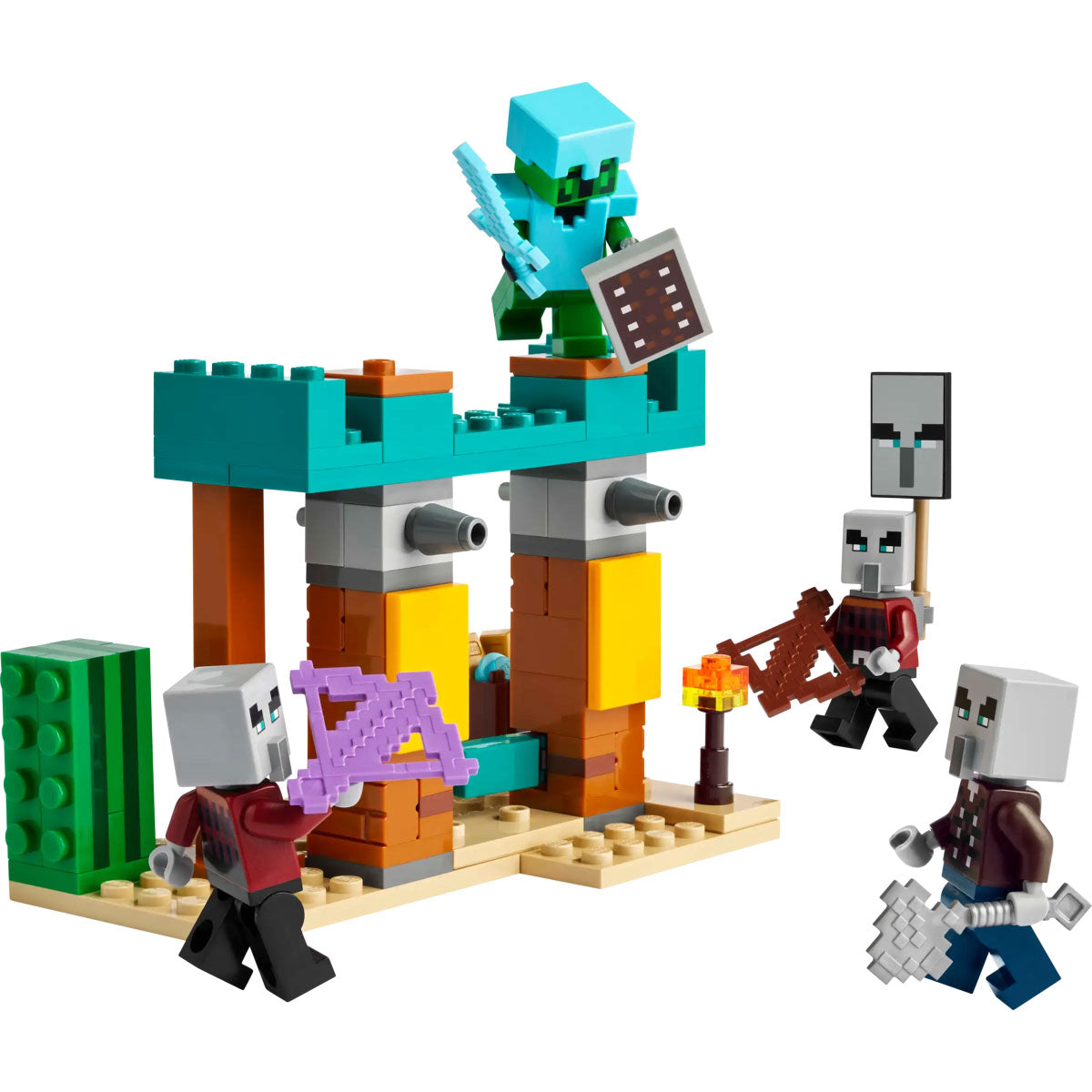 LEGO Minecraft 21267 pattuglia nel deserto della bestia