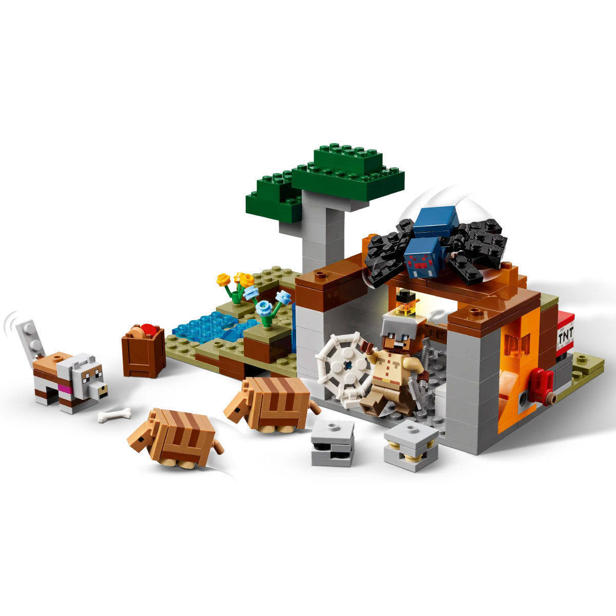 LEGO Minecraft 21269 spedizione nella miniera dell’armadillo
