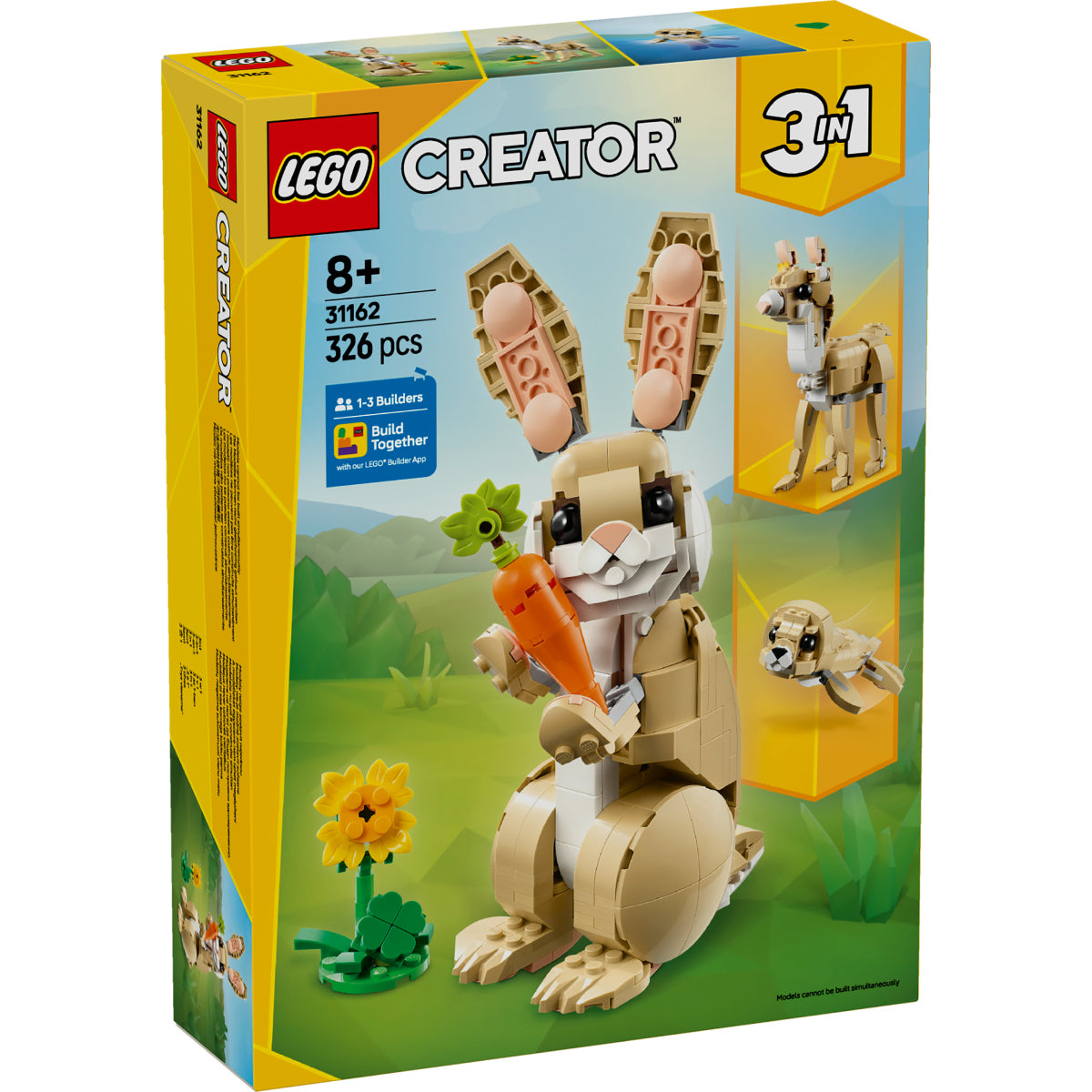 LEGO Creator 31162 adorabile coniglio