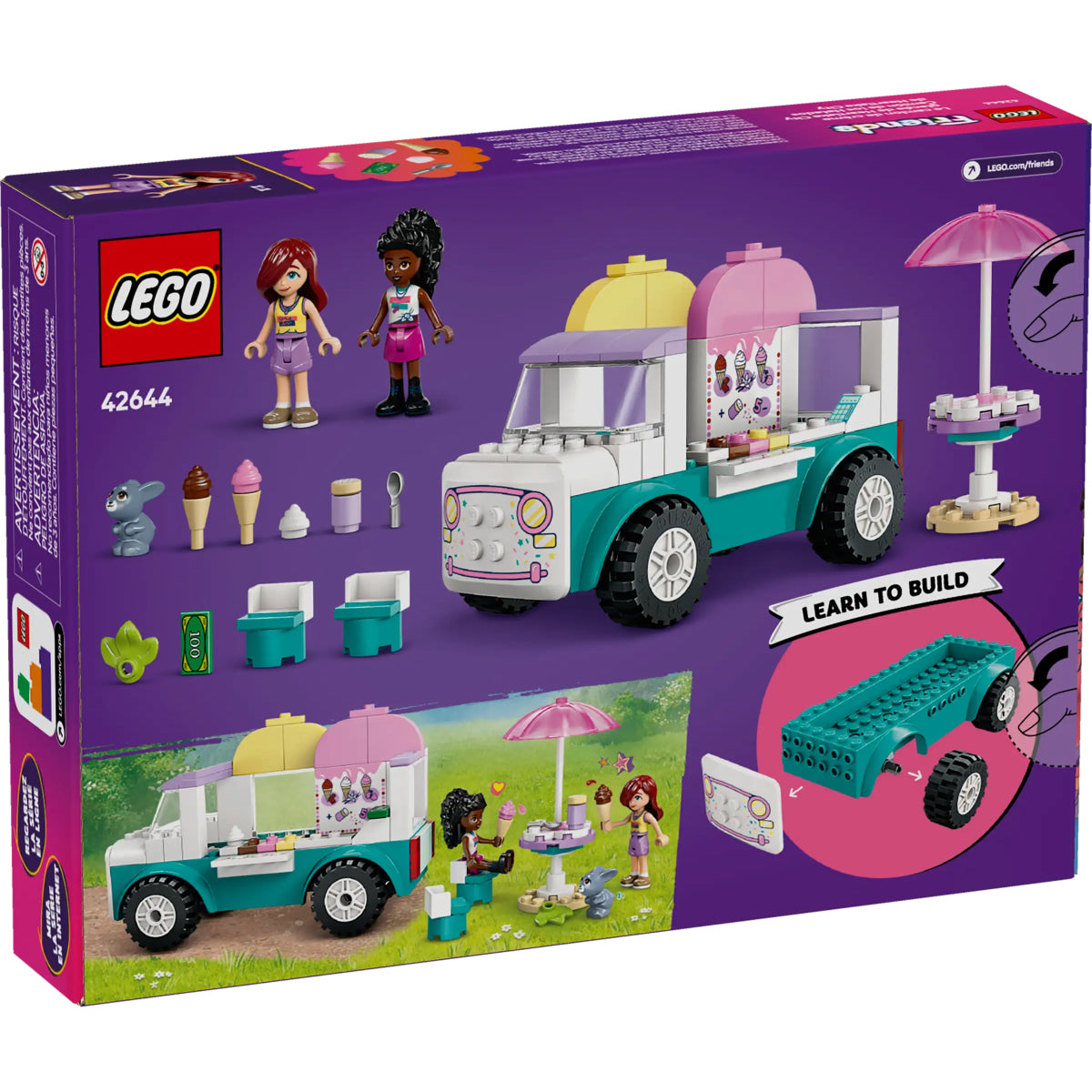 LEGO Friends 42644 il furgone dei gelati di heartlake city