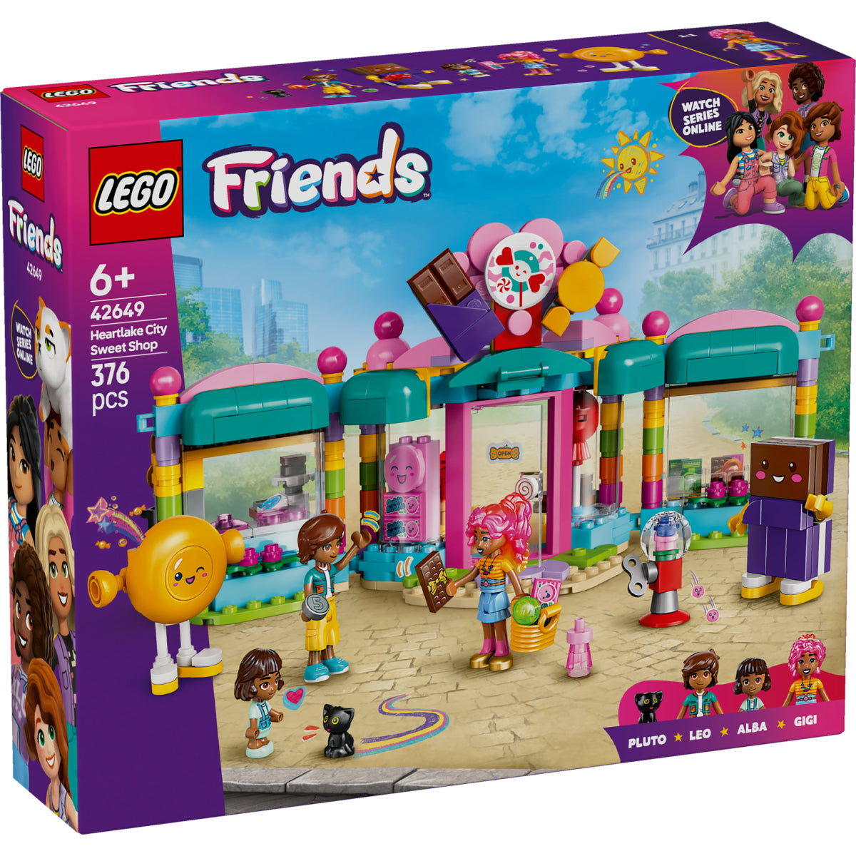 LEGO Friends 42649 negozio di dolciumi di heartlake city