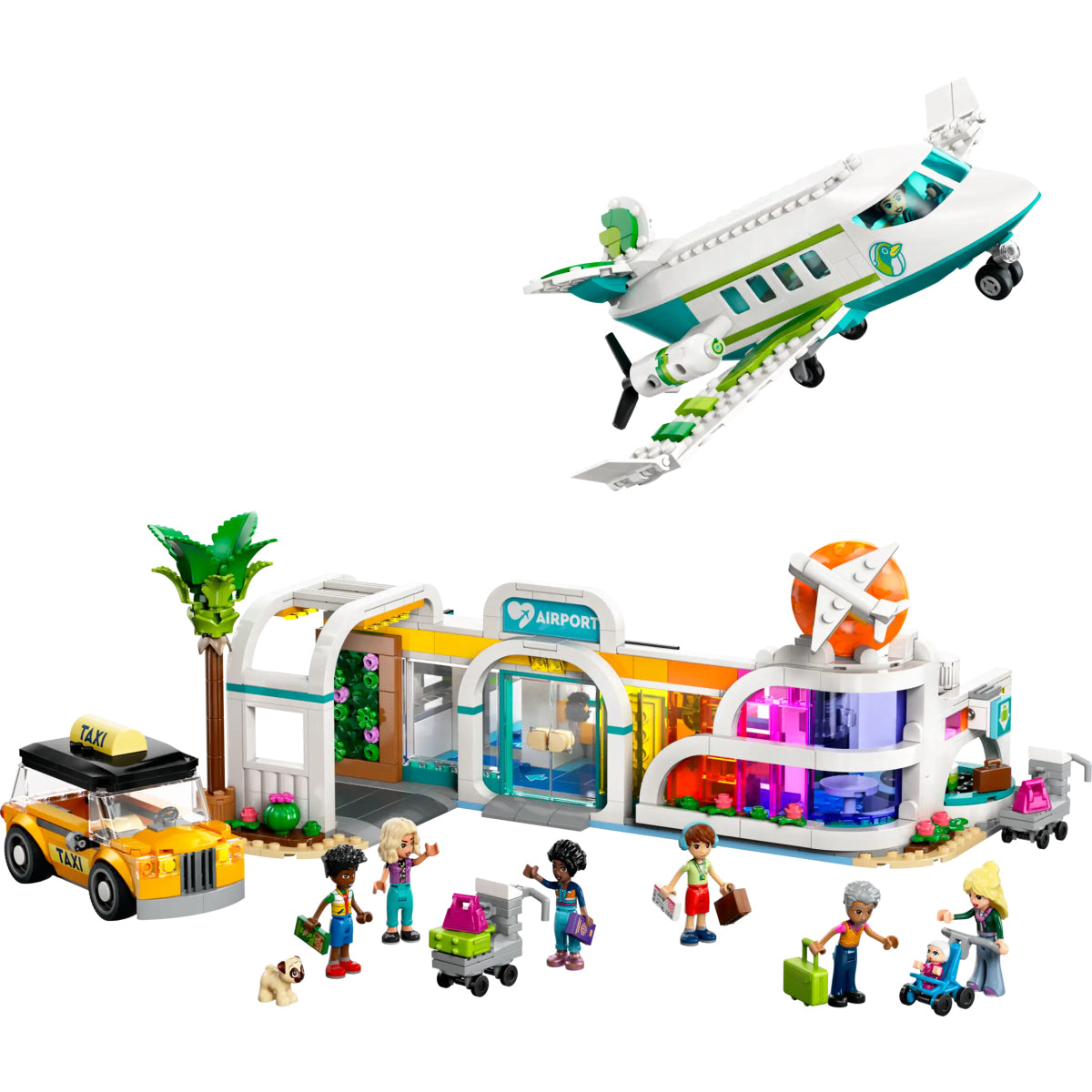 LEGO Friends 42656 aeroporto e aereo di heartlake city