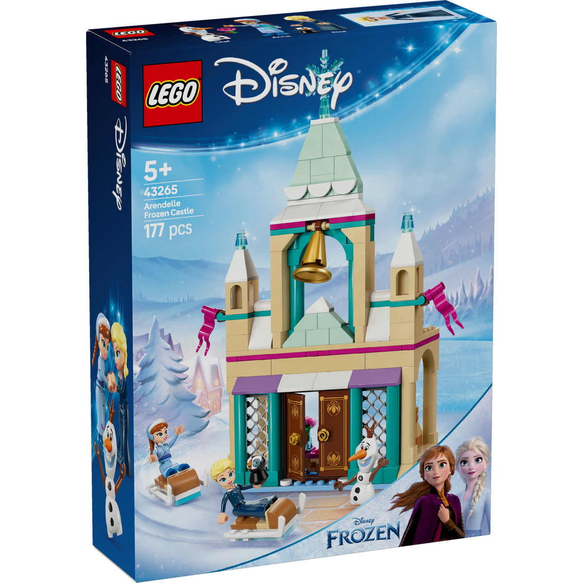 LEGO Disney Princess 43265 castello di ghiaccio di arendelle