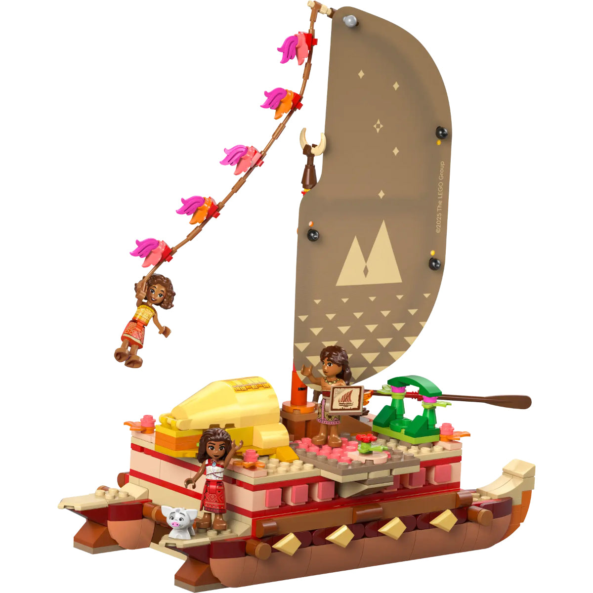 LEGO Disney Princess 43270 la canoa di vaiana